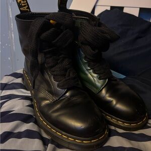 Black and green Doc Martens size 8 women’s